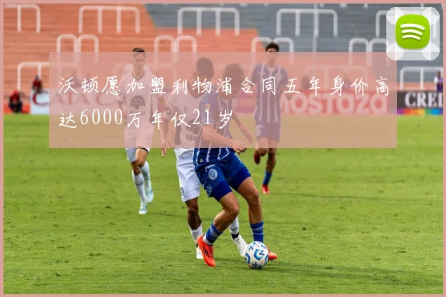 沃顿愿加盟利物浦合同五年身价高达6000万年仅21岁