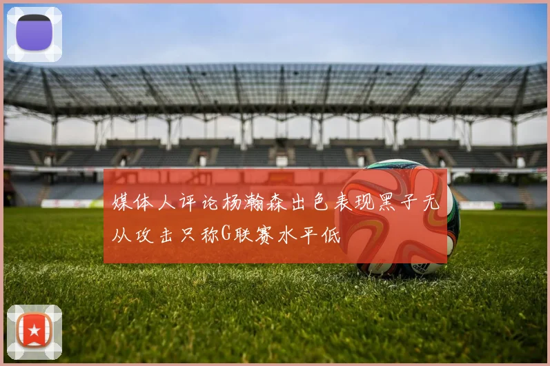 媒体人评论杨瀚森出色表现黑子无从攻击只称G联赛水平低